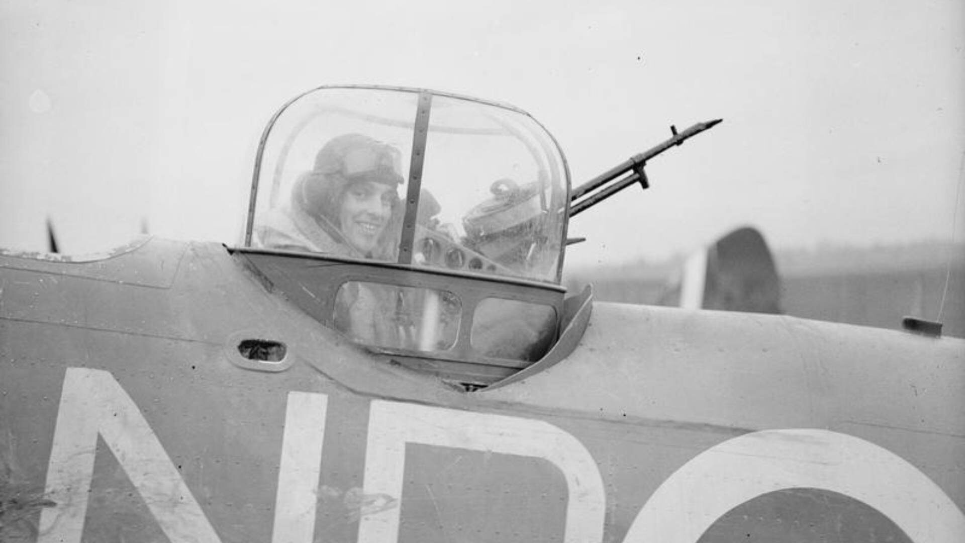 Gunner in a Bristol Blenheim long-range fighter of R.A.F. 245 (Northern Rhodesian) Squadron at R.A.F. Aldergrove, Co. Antrim on 19th November 1940