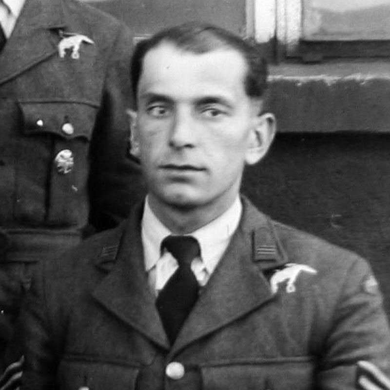 Flight Sergeant Klemens Adamowicz (P-780537) of R.A.F. 304 (Land of Silesia) Squadron.