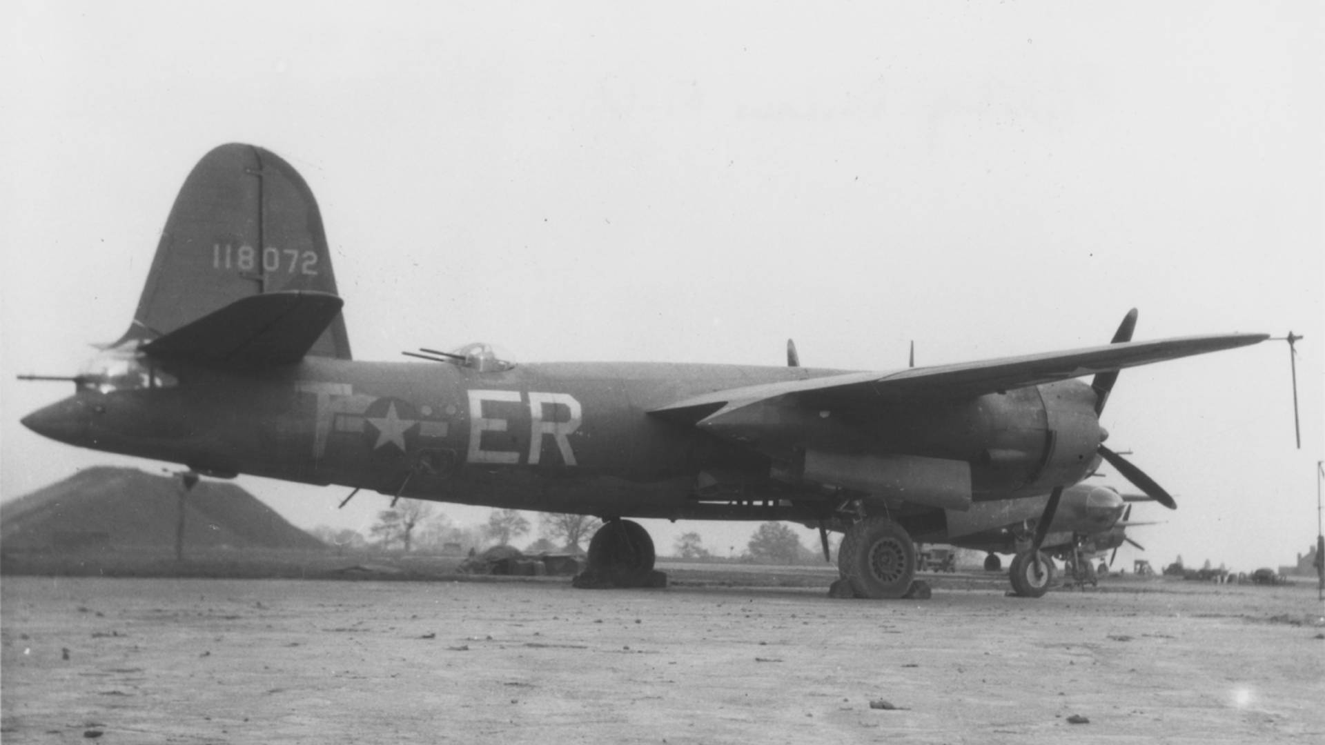 Martin B-26B Marauder #41-18072 at Andrews Field, Essex, England on 14th May 1943