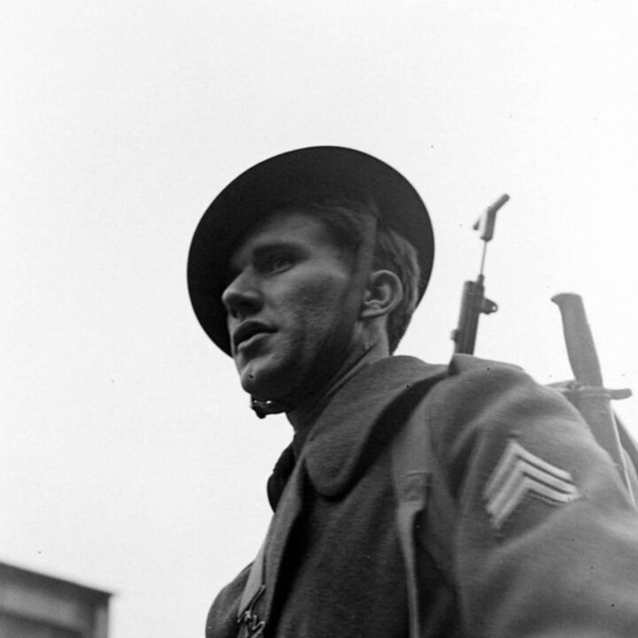 A U.S. Army Sergeant in Belfast on 26th January 1942
