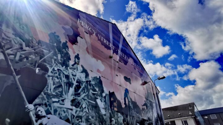 Featured image for Belfast Blitz Mural, Dover Place, Belfast