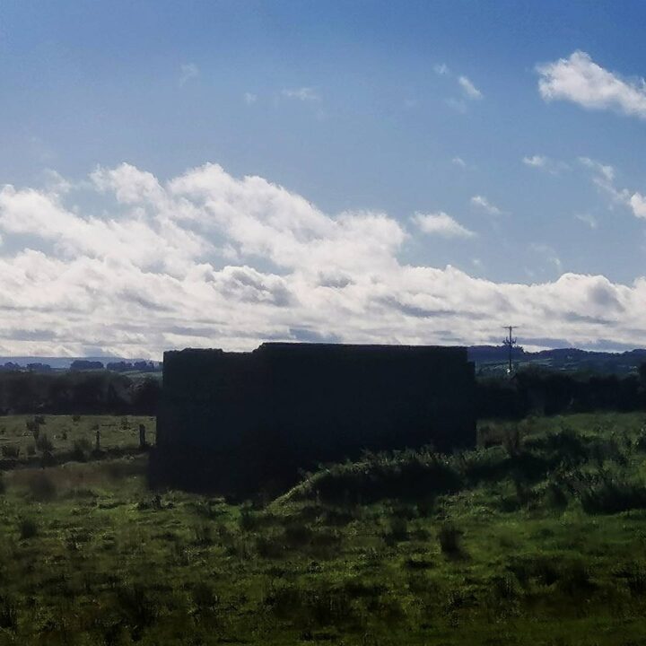 The transmitter block at R.A.F. Downhill - Chain Home Low Radar site 59A - on Bishops Road, Downhill, Co. Londonderry.
