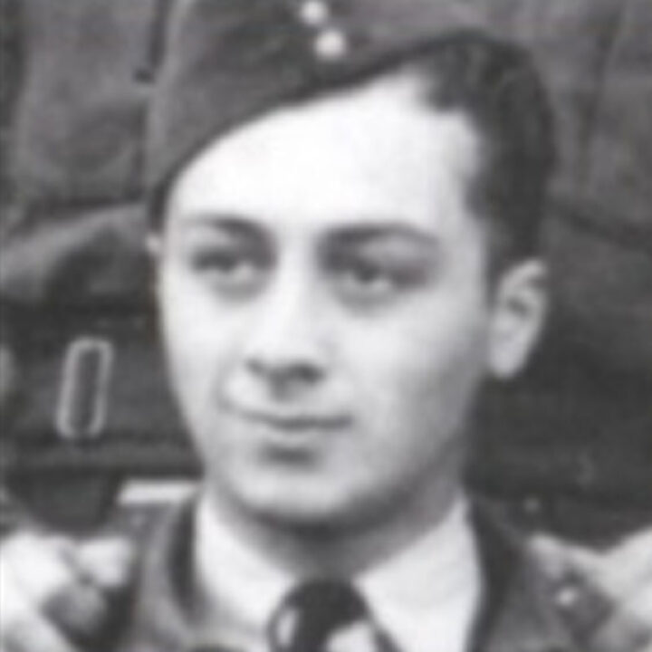 Flight Sergeant Pawel Naftali Hirsz Kuflik (P-794712) of R.A.F. 304 (Land of Silesia) Squadron.