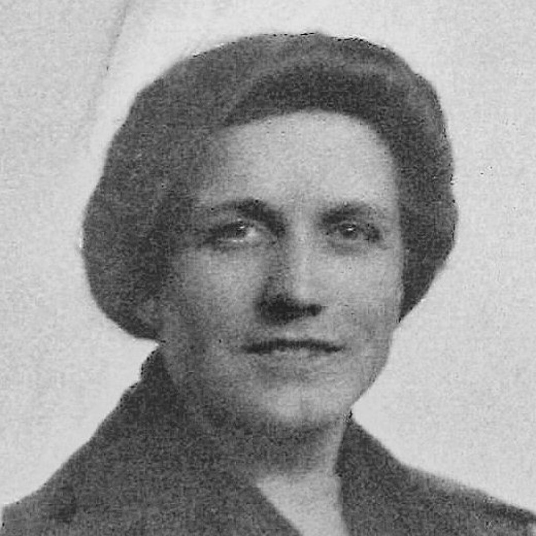 Identity photo of Miss Irene Joy Ferguson possibly dating from 1944.