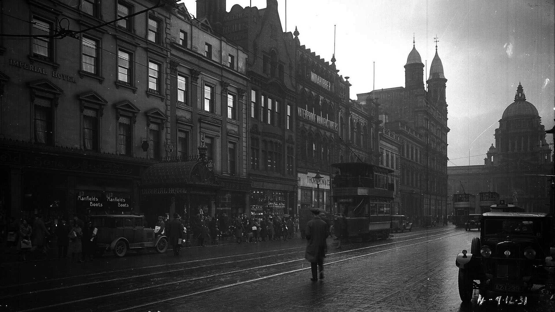 The Thompson and Co. Restaurant on Donegall Place, Belfast was the setting for Burns Night Suppers during the Second World War in Northern Ireland.